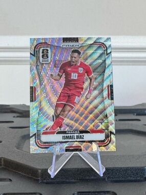 2026 Ismael Diaz Prizm FIFA World Cup Silver Wave Prizm. #panama #fifa
